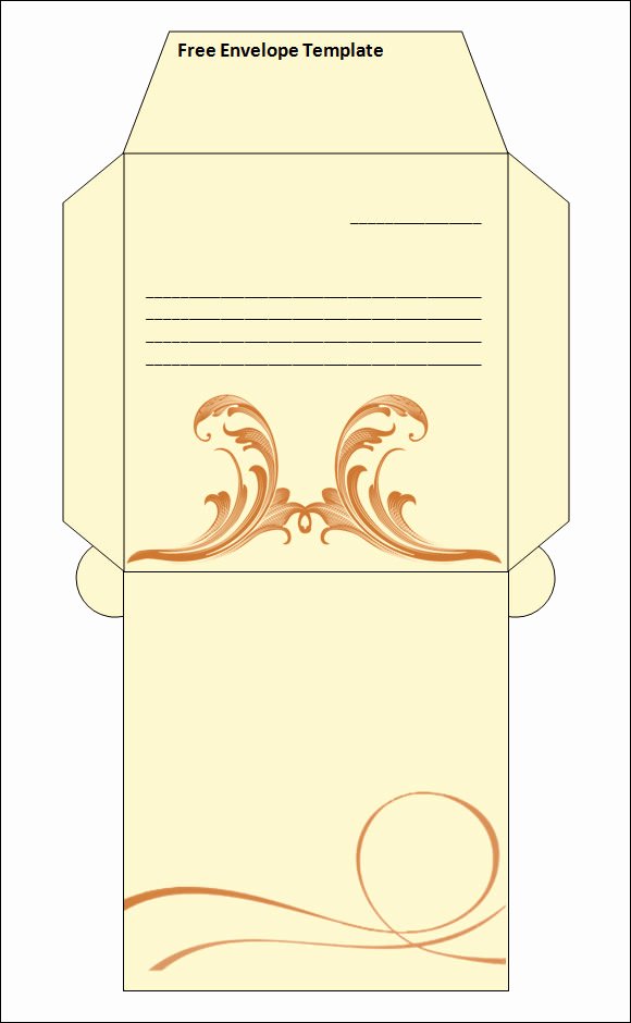 Printable Cd Envelope Template Elegant 15 Best Printable Envelope Templates