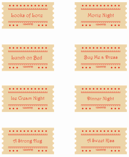 Printable Coupon Template Word New Free Printable Gift Coupon Template Coupons for Everyone