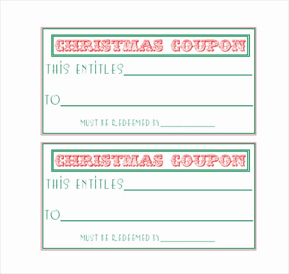 Printable Coupon Template Word New Homemade Coupon Templates – 23 Free Pdf format Download