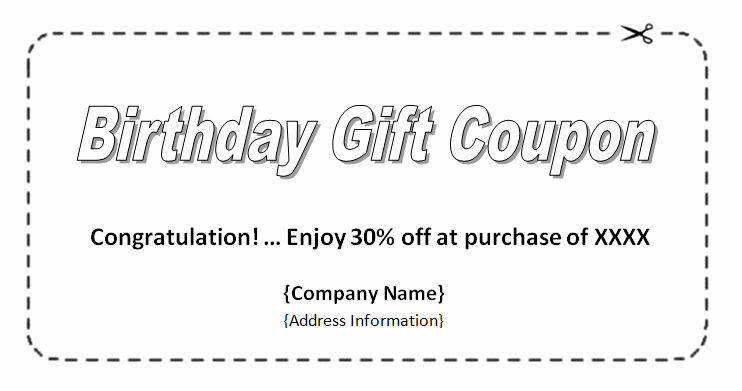 Printable Coupon Template Word Unique Coupon Template Word