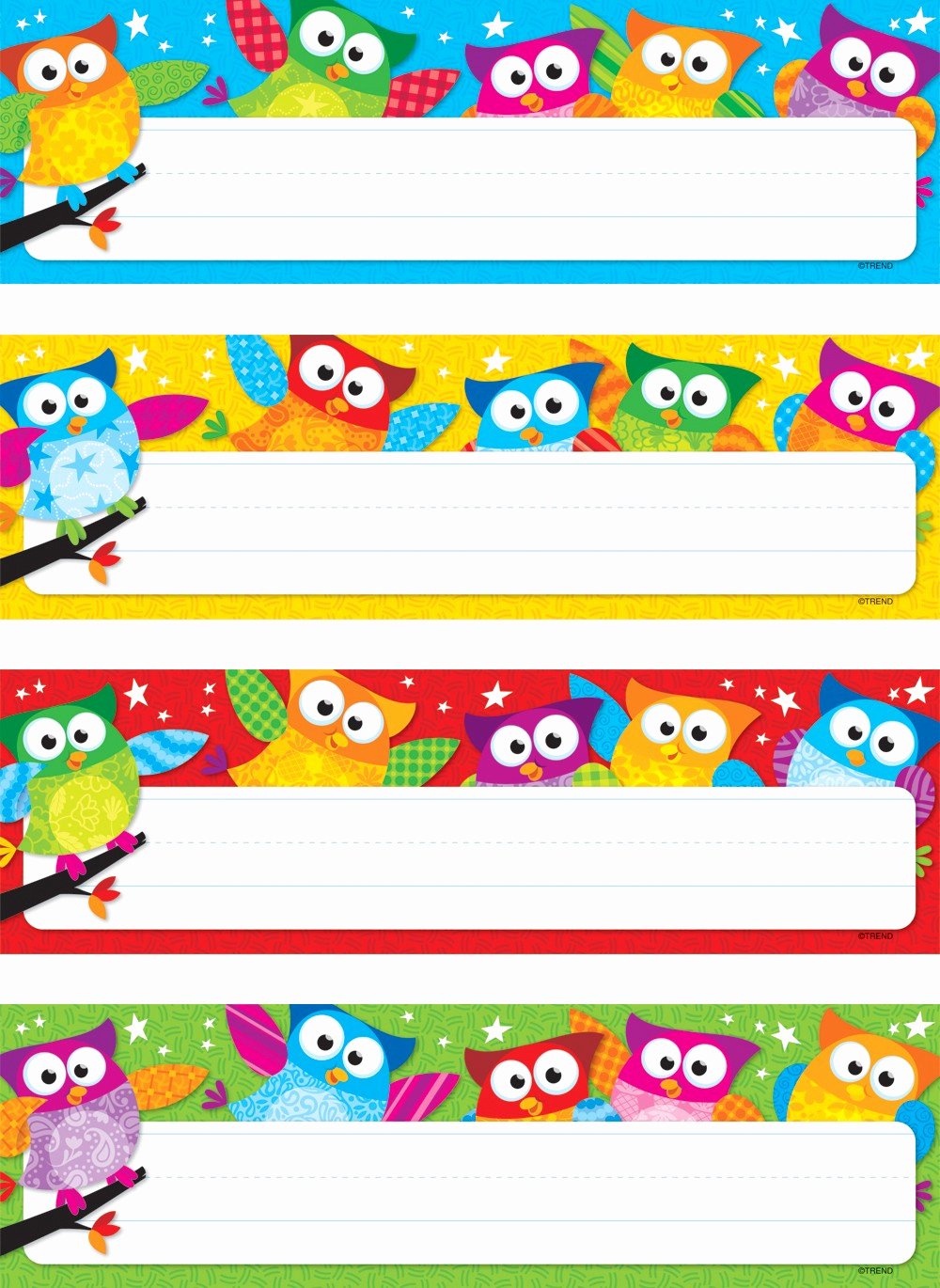 Printable Desk Name Plates Inspirational Owl Stars Variety Classroom Labels