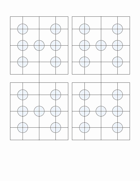 Printable Dice Template Elegant 28 Of Dice with Dots Template for Microsoft Word