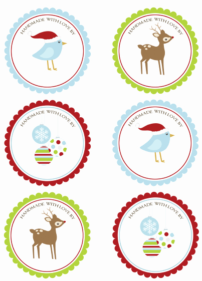 Printable Dog Tag Template Inspirational Christmas Labels for Free by Ink Tree Press