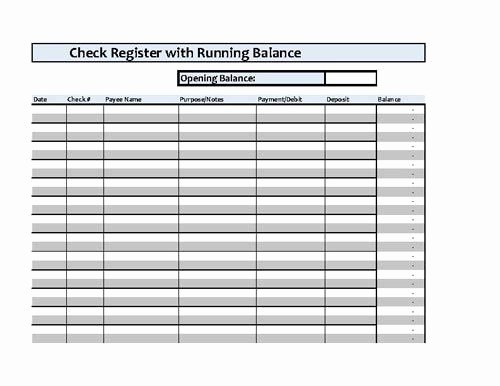 Printable Fake Check Fresh Checkbook Register Spreadsheet Microsoft Excel