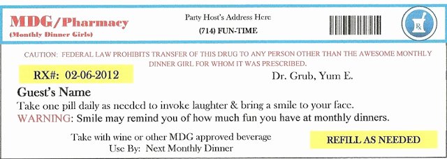 Printable Fake Prescription Labels Lovely Invite and Delight Fake An Injury Party sooo Fun