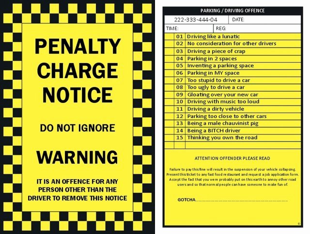Printable Fake Tickets Luxury Fake Parking Ticket Printable Free Download the Best