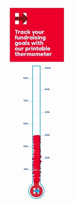 Printable Fundraiser thermometer New Track Your Fundraising Progress with This Printable Pdf