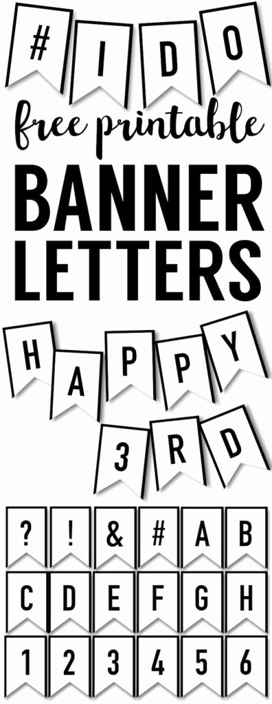 Printable Letter Banners Luxury Banner Templates Free Printable Abc Letters