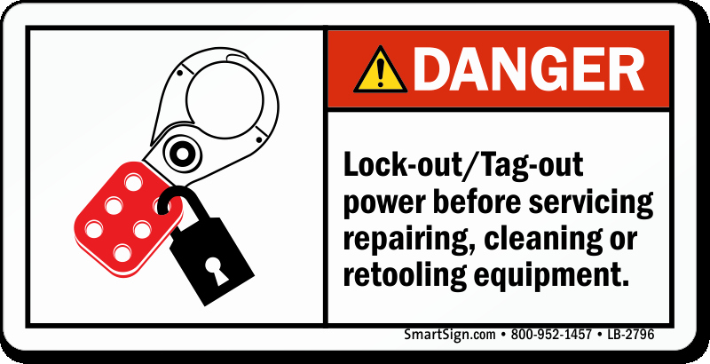 Printable Lock Out Tag Out Tags Fresh Lockout Tagout Power before Repairing Retooling Label