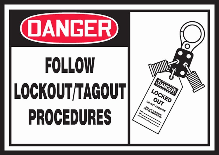 Printable Lock Out Tag Out Tags Unique Line Lockout Tag Out Loto Training