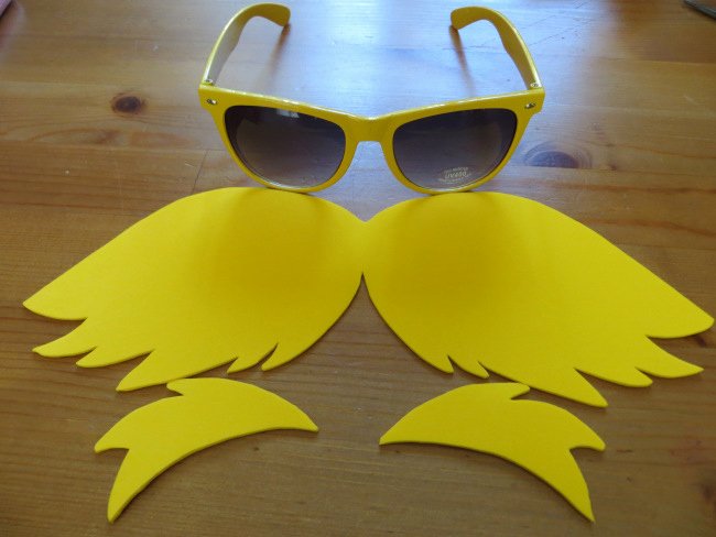 Printable Lorax Mustache and Eyebrows Awesome Diy Lorax Costume
