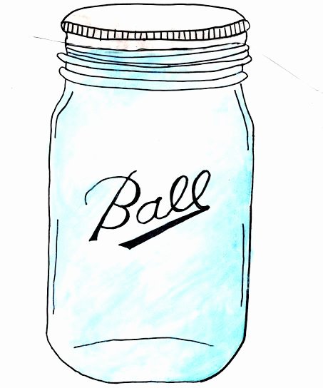 Printable Mason Jar Template Elegant 222 Best Images About Free Mason Jar Printables On Pinterest