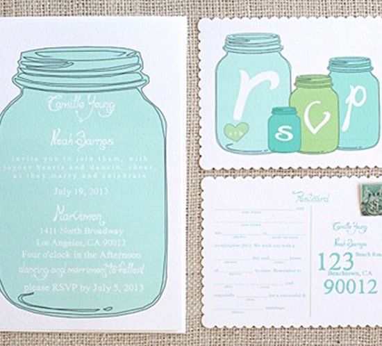 Printable Mason Jar Template Fresh Free Wedding Invitation Templates Mountain Modern Life