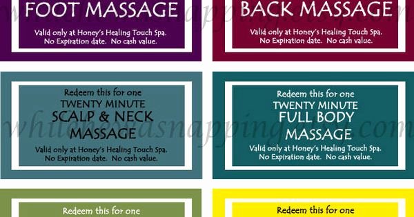 Printable Massage Coupons Lovely Massage Coupons for Him Gonna Make My Own Custom Coupons
