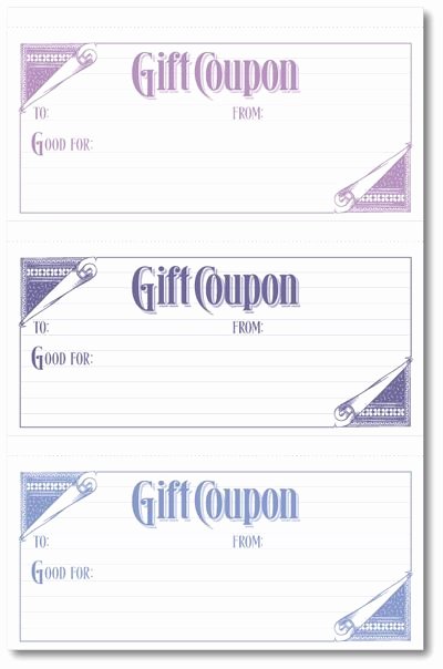Printable Massage Coupons Lovely T Coupons W I Don T Have to Make My Own