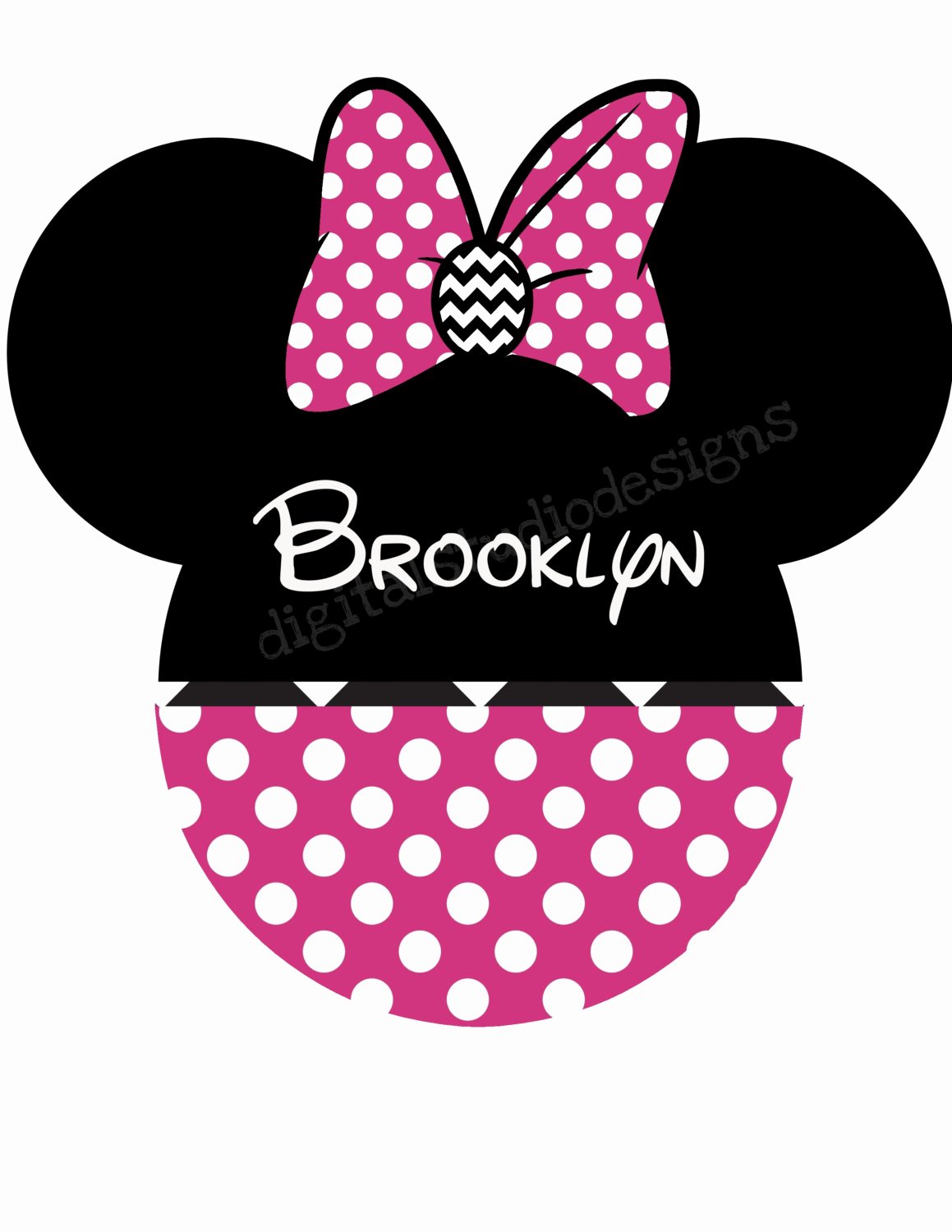 Printable Minnie Mouse Head New Disney Minnie Mouse Head Printable Iron by