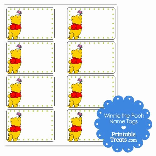 Printable Name Tags for Preschool Unique 101 Best Images About Pooh Kindergarten Classroom On