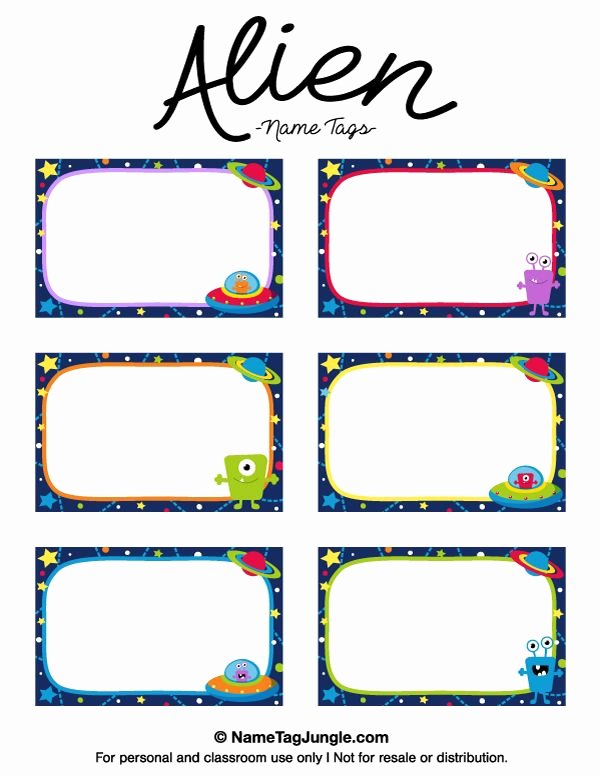 Printable Name Tags for Preschool Unique Best 25 Name Tag Templates Ideas On Pinterest