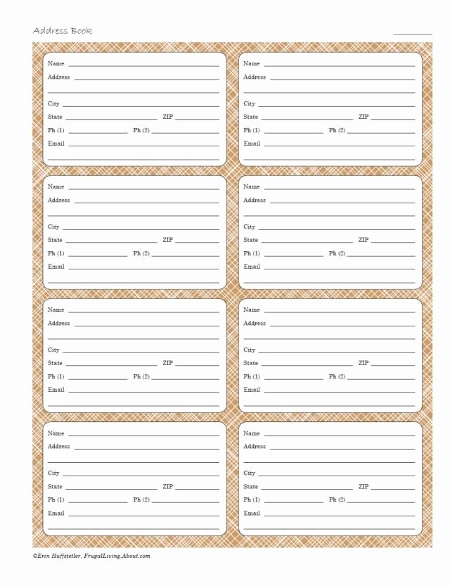 Printable Phone Book Inspirational 17 Best Ideas About Household Notebook On Pinterest
