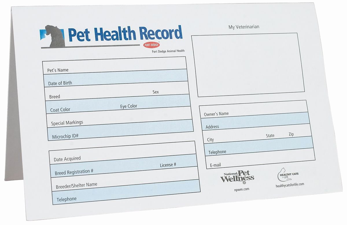 Printable Puppy Shot Record Inspirational Printable Dog Vaccination Card Pets Pinterest