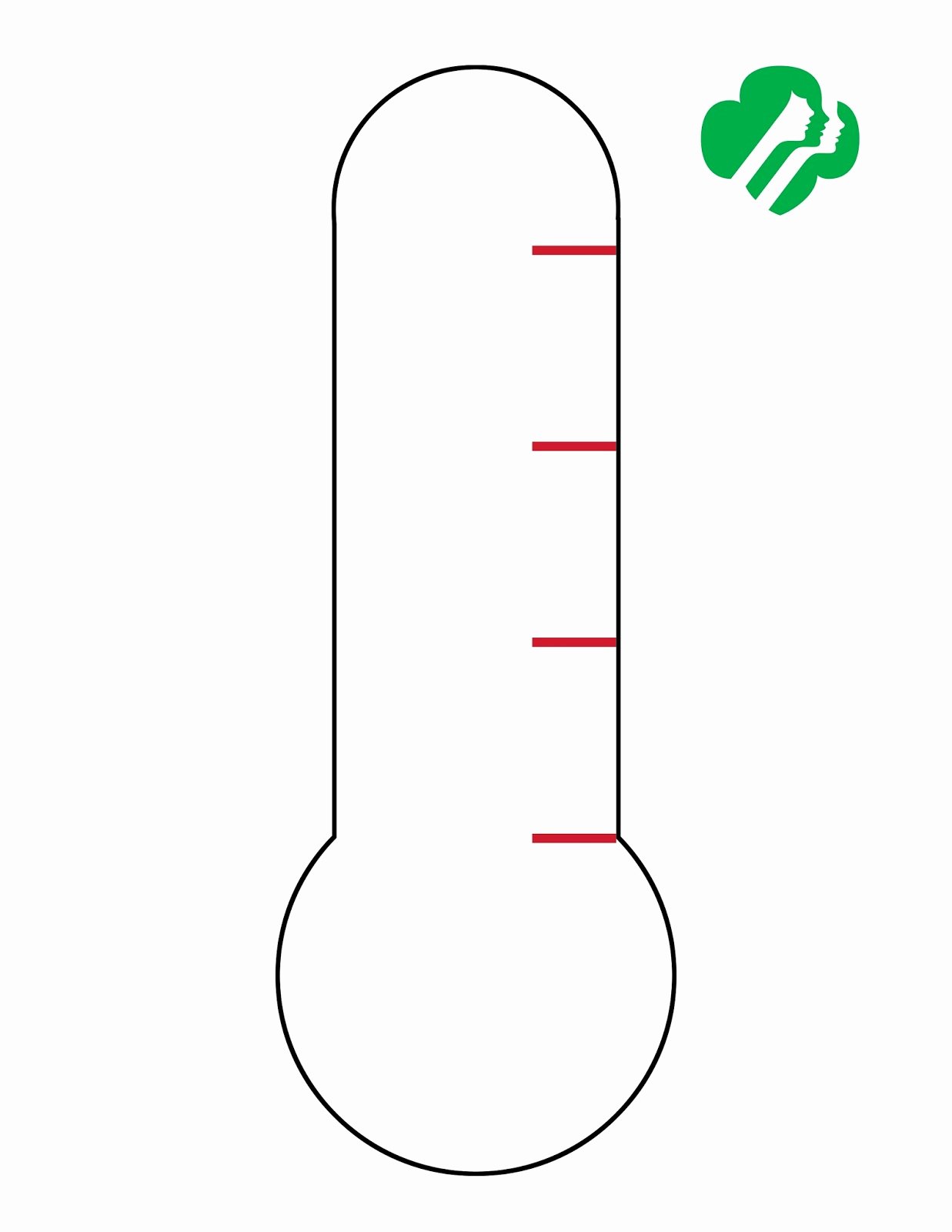 Printable thermometer Goal Chart Awesome Free Blank thermometer Download Free Clip Art Free Clip