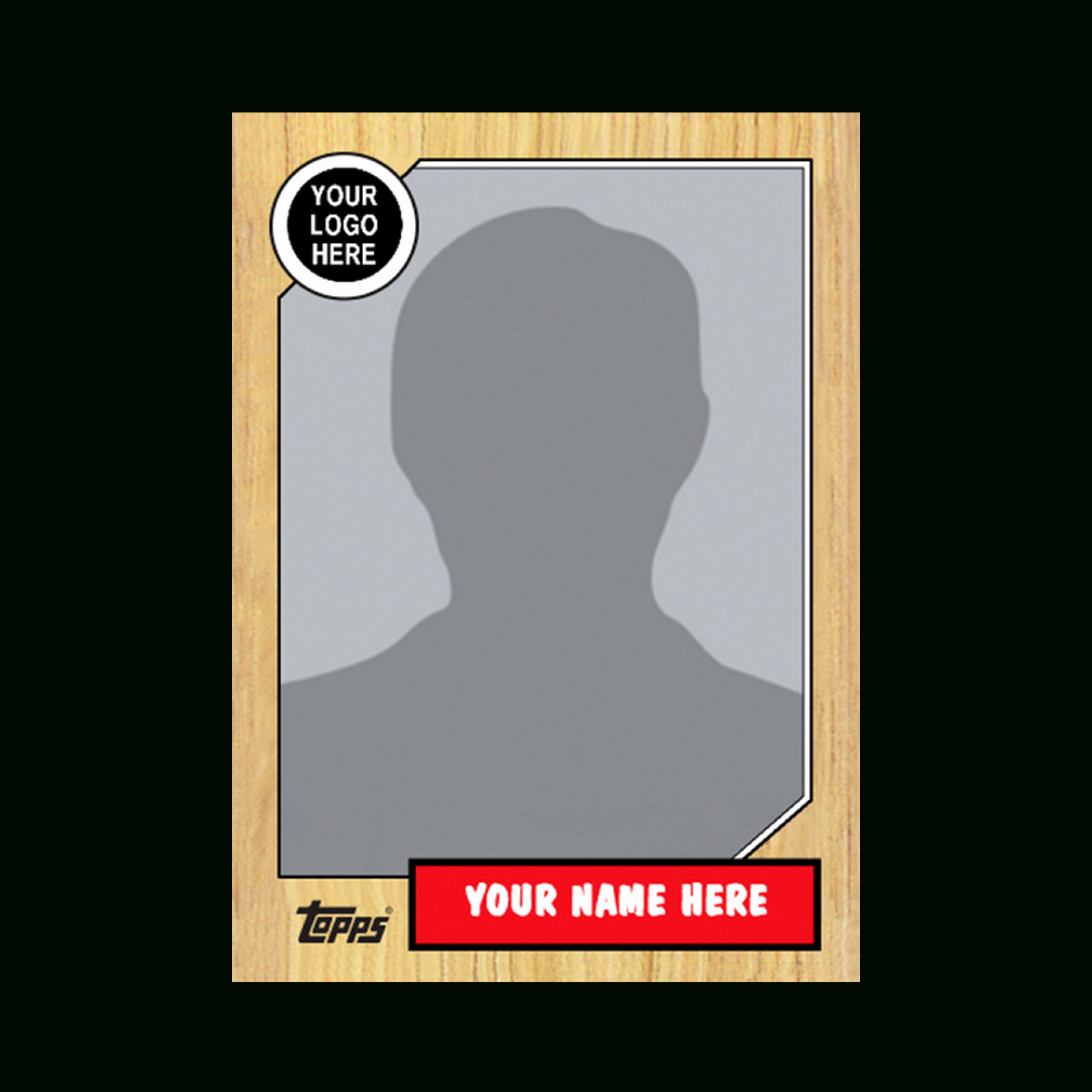 Printable Trading Card Template Elegant Baseball Card Template