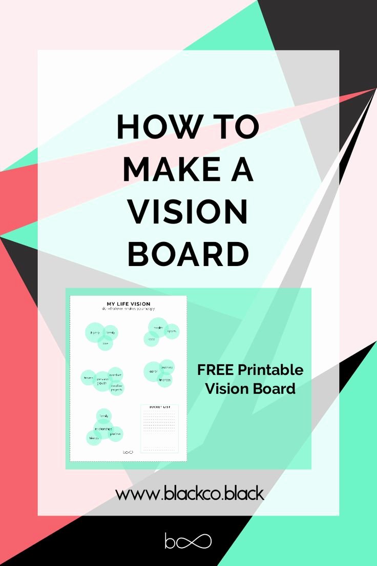 Printable Vision Board Template Beautiful Best 25 Vision Board Template Ideas On Pinterest