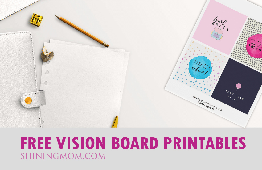 Printable Vision Board Template Fresh Vision Board Free Printables