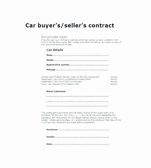 Private Car Sales Contract Awesome 15 Car Bill Of Sale Ca Proposal Letter