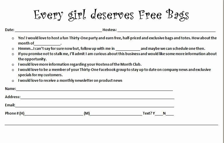 Prize Drawing Template Luxury Beach totes Thirty E Drawing Slips