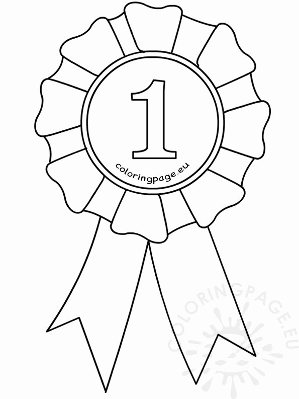 Prize Drawing Template New First Place Ribbon Drawing at Getdrawings