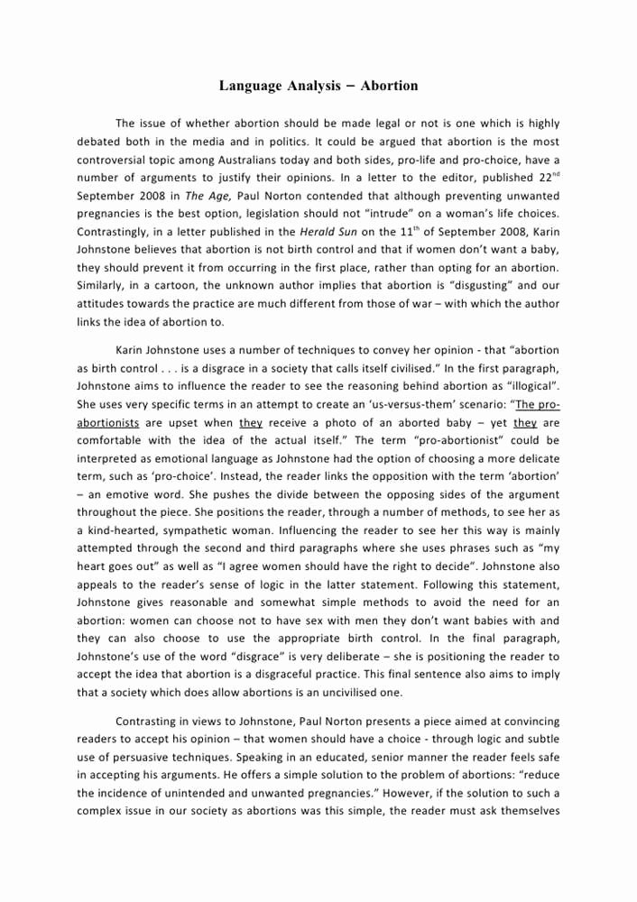 Pro Life Persuasive Essays Elegant 52 Abortion Pro Life Essay Example Argumentative Abortion