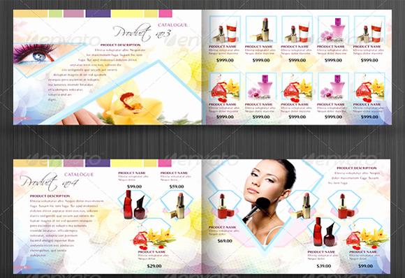 Product Catalogue Template Pdf Awesome 10 Beautiful Cosmetic Catalog Templates for Marketing Your