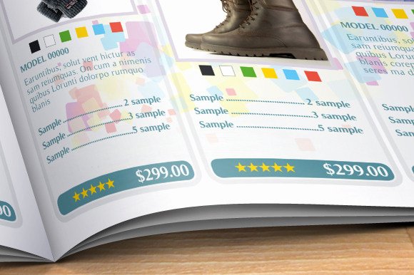 Product Catalogue Template Pdf Beautiful Product Catalog Brochure Templates On Creative Market