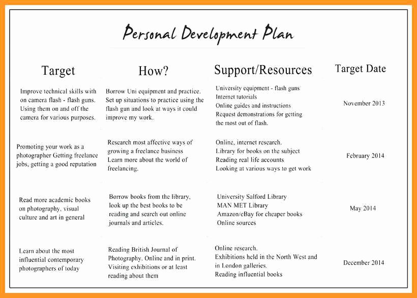 Professional Development Plan for Teachers Example Luxury 10 11 Professional Development Plan Samples