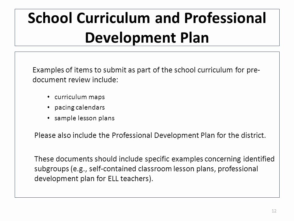 Professional Development Plan for Teachers Examples Fresh Diagnostic tool for School and District Effectiveness