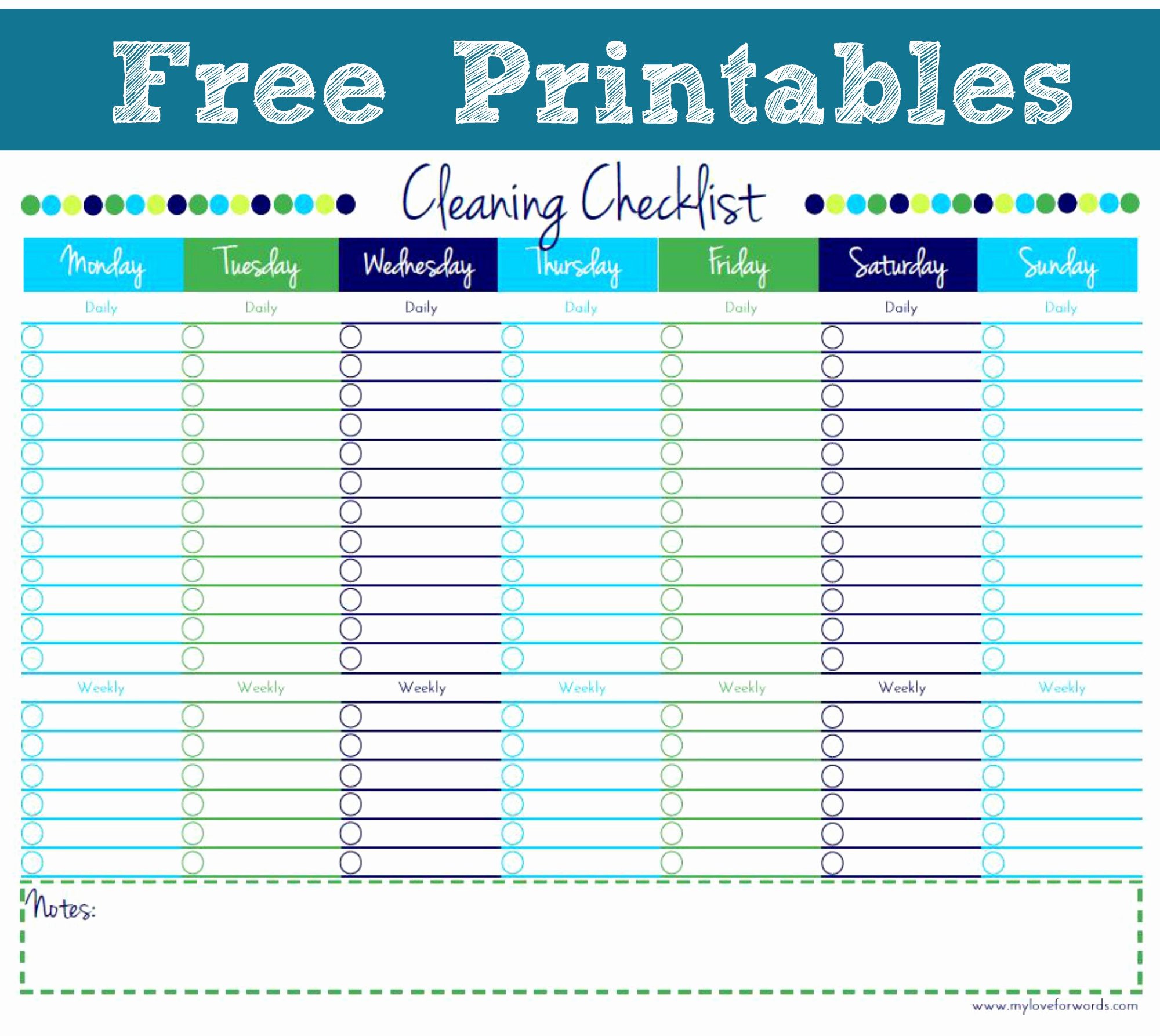 Professional House Cleaning Checklist Printable Lovely Artsy Corner Link Party