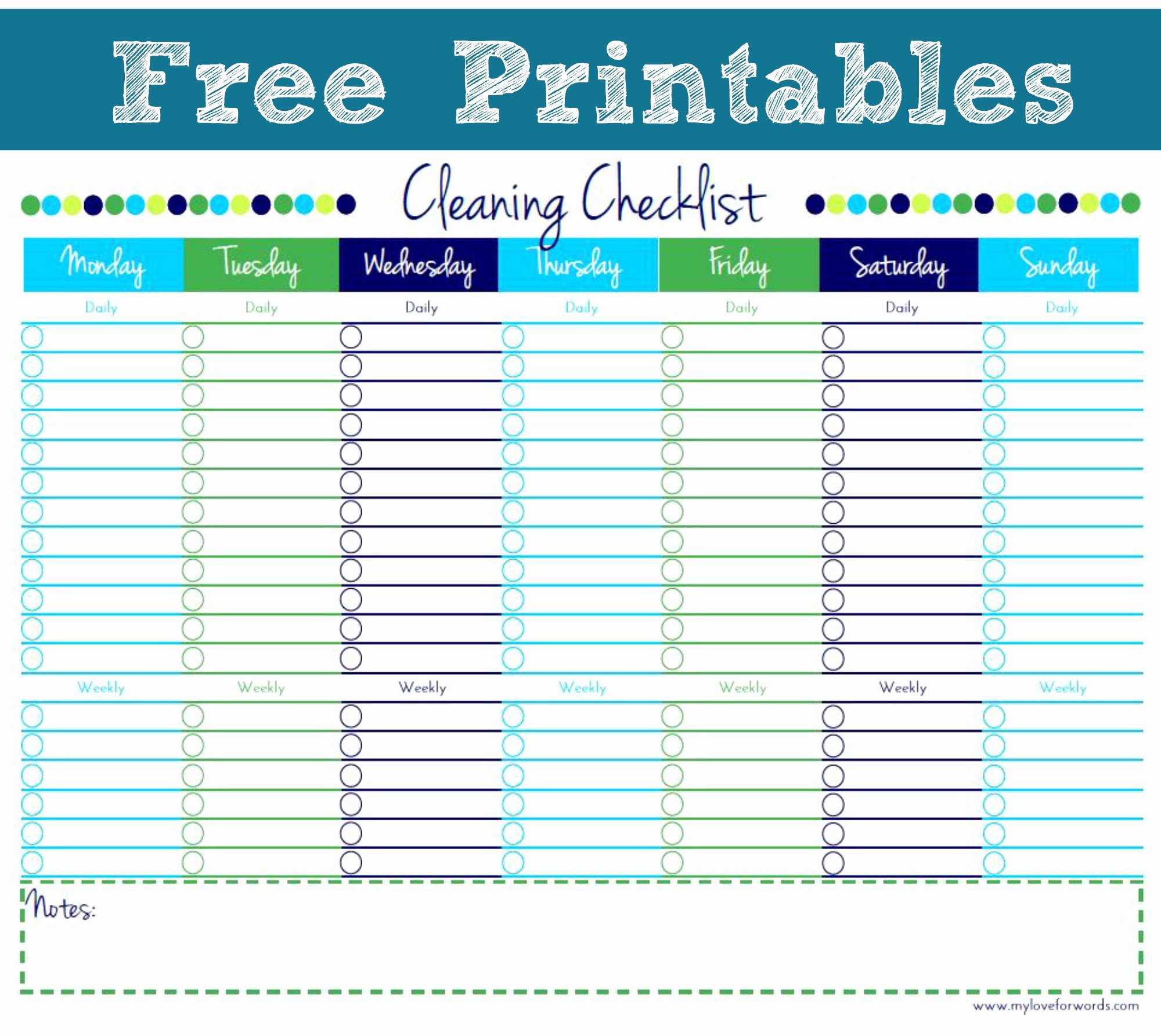 Professional House Cleaning Checklist Printable Lovely Artsy Corner Link Party