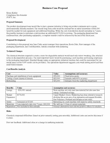 Professional Proposal Template Inspirational 32 Sample Proposal Templates In Microsoft Word