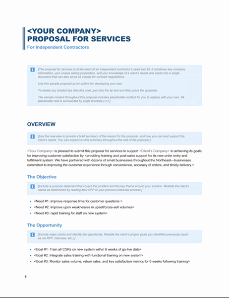 Professional Proposal Template Luxury Services Proposal Business Blue Design