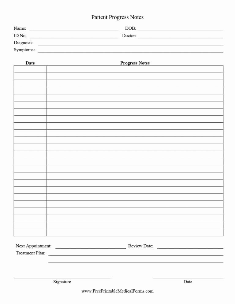 Progress Notes Template Beautiful 43 Progress Notes Templates [mental Health Psychotherapy