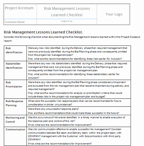 Project Closeout Report Example Awesome Silver Package Templates