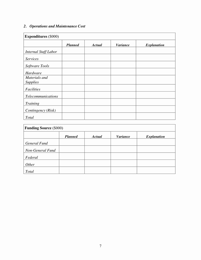 Project Closeout Report Example Elegant Project Closeout Report In Word and Pdf formats Page 7 Of 10