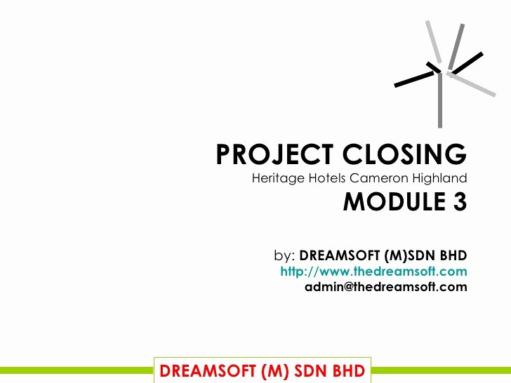 Project Closeout Report Template Awesome Final Project Closing