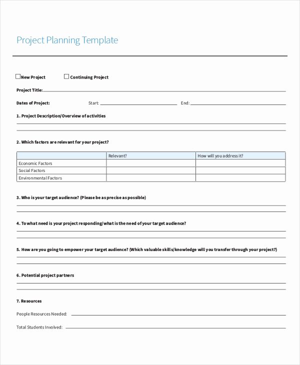 Project Data Sheet Template Best Of Project Sheet Template 7 Free Pdf Documents Download