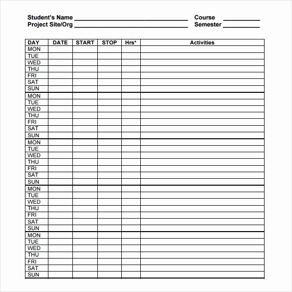 Project Information Sheet Template Beautiful 20 Project Timesheet Templates &amp; Samples Doc Pdf