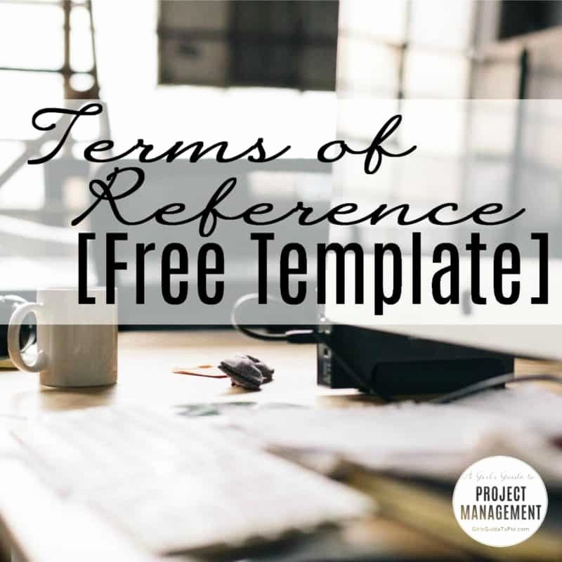 Project Recommendation Template Fresh Terms Of Reference [free Template] • Girl S Guide to