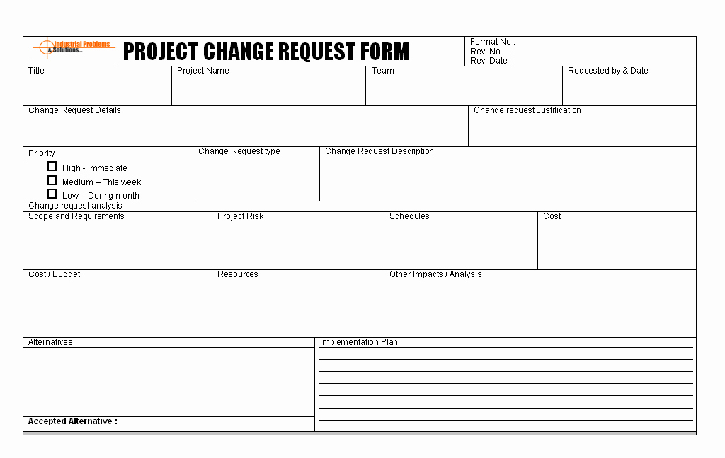 Project Request form Template Fresh Best S Of New It Project Request form Project