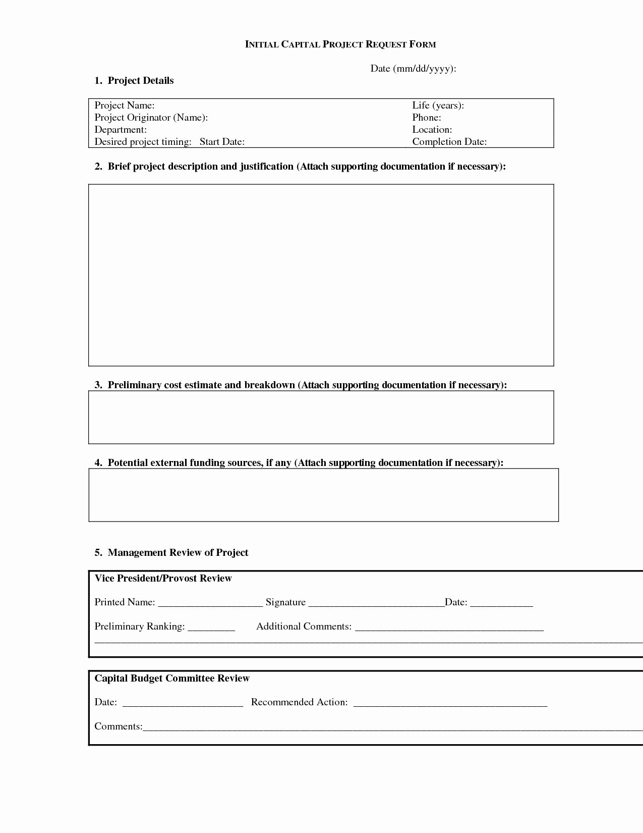 Project Request form Template Inspirational Best S Of It Project Request form Template Project