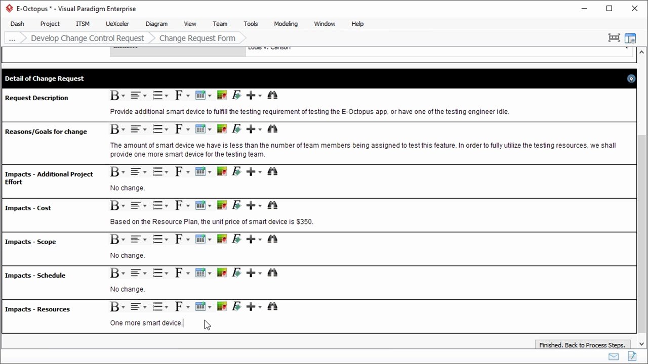 Project Request form Template Unique Change Control Request Template Project Management